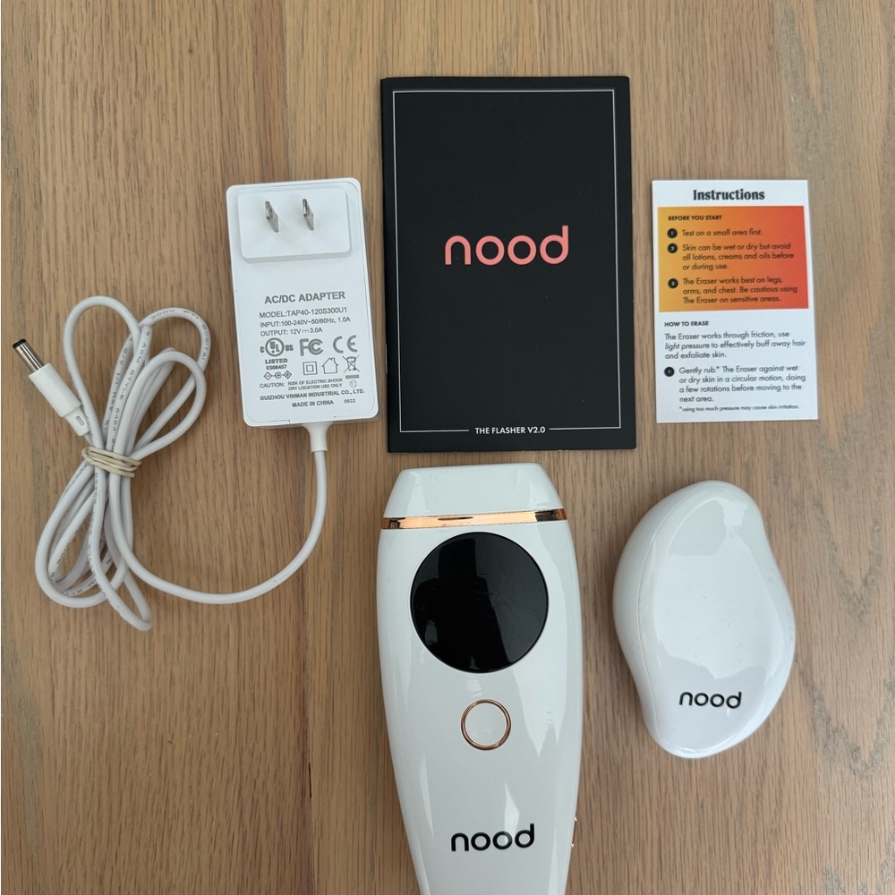Nood Flasher V2.0 Hair Removal Device and Eraser
